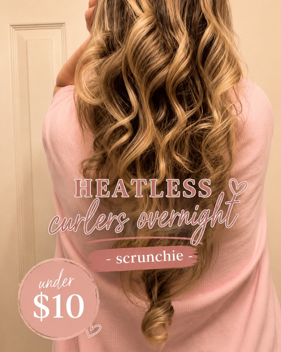 The easiest overnight curls ☁️🎀
No heat, no damage, and this scrunchie curler is under $10 on Amazon 🙌🏼
Woke up with the softest blow out curls in minutes!
On sale for $5 in this cream color*

#LTKWomen #LTKbedtime #LTKfinds #LTKunder10 #AmazonFinds #AmazonBeauty #HeatlessCurls #OvernightCurls #EasyHairTutorial #BeachyWaves #EverydayHair #HairFavorites #AmazonMustHaves #CurlRoutine #SoftCurls #ViralAmazonFinds #CurlyHairTutorial #HairTutorial #EasyHairStyle

#LTKgrwm #LTKSaleAlert #LTKBeauty