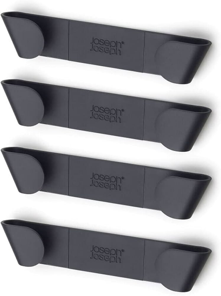 Joseph Joseph Cupboard Store - Set of 4 Pot and Pan Lid Holders Self Adhesive Wall Mount Storage ... | Amazon (US)