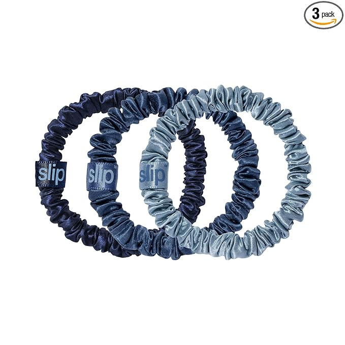 Amazon.com : SLIP Amazon Exclusive Skinny Scrunchies: Anti-Crease, Anti-Breakage Slipsilk™ Desi... | Amazon (US)