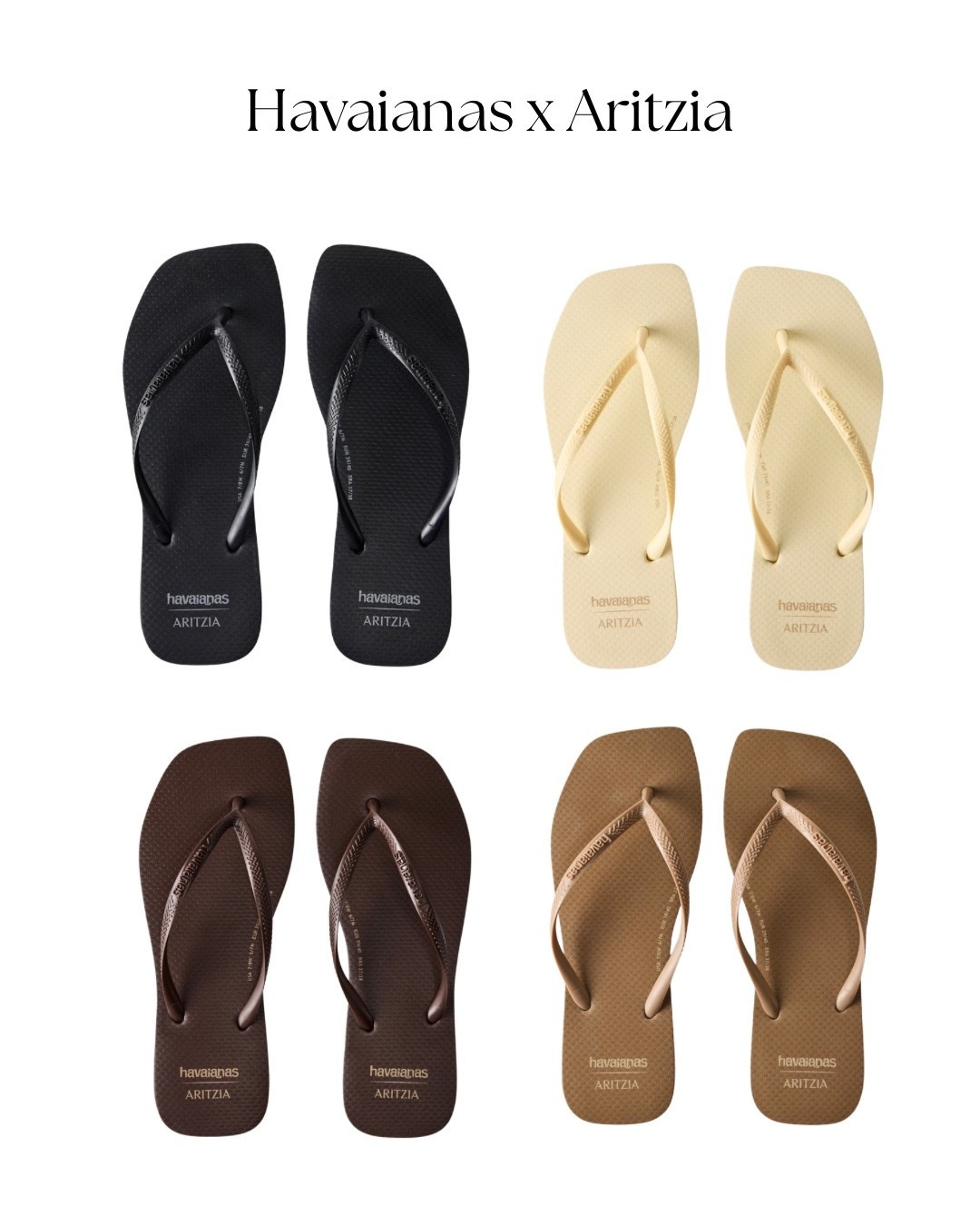 Havaianas @ Aritzia 

#newarrivals #summershoes #flipflops #havaianas #shoes #aritzia

#LTKSeasonal