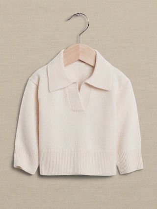 Luna Cashmere Sweater Polo for Baby + Toddler | Banana Republic (US)