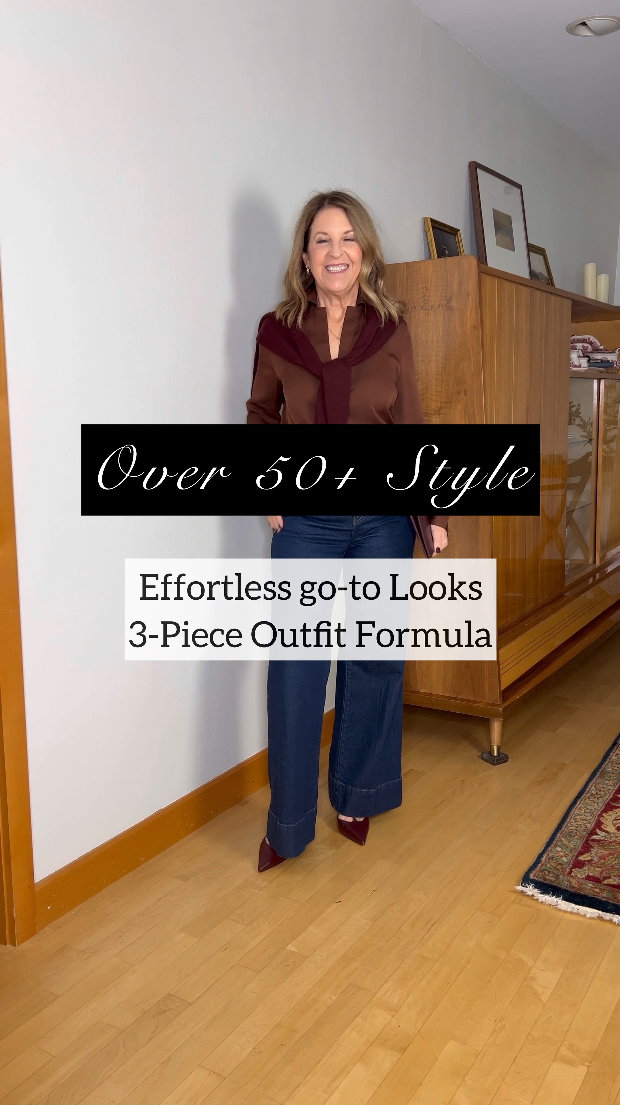 Here are a few outfits I wore last week! 

By sticking with quality basics and following an easy 3-piece outfit formula:

1. A great top or cozy sweater
2. Current jeans 
3. A jacket, blazer, or cardigan

I added boots, a handbag, and a few accessories, and I was good to go! Effortless and chic every time! 

Save this post and share it with friends for easy outfit inspo. 😊 

Plus, make sure you follow me so you can receive links! 


#LTKVideo #LTKStyleTip #LTKOver40