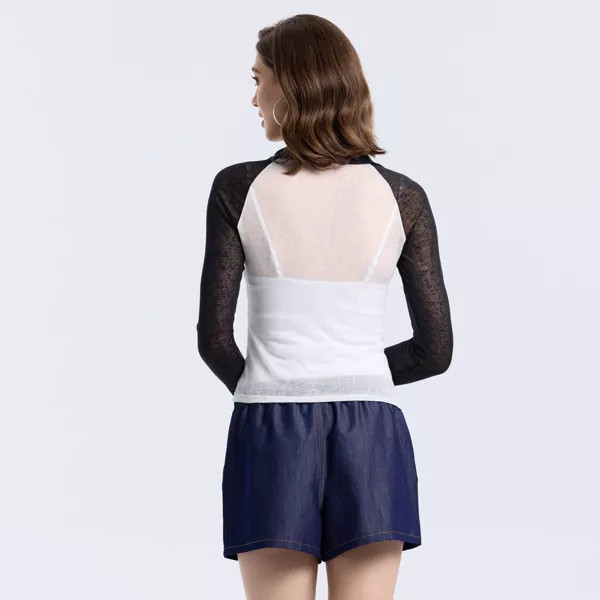 Women's Raglan Long Sleeve V-Neck Tissue Jersey Top - A New Day™ Green M | Target
