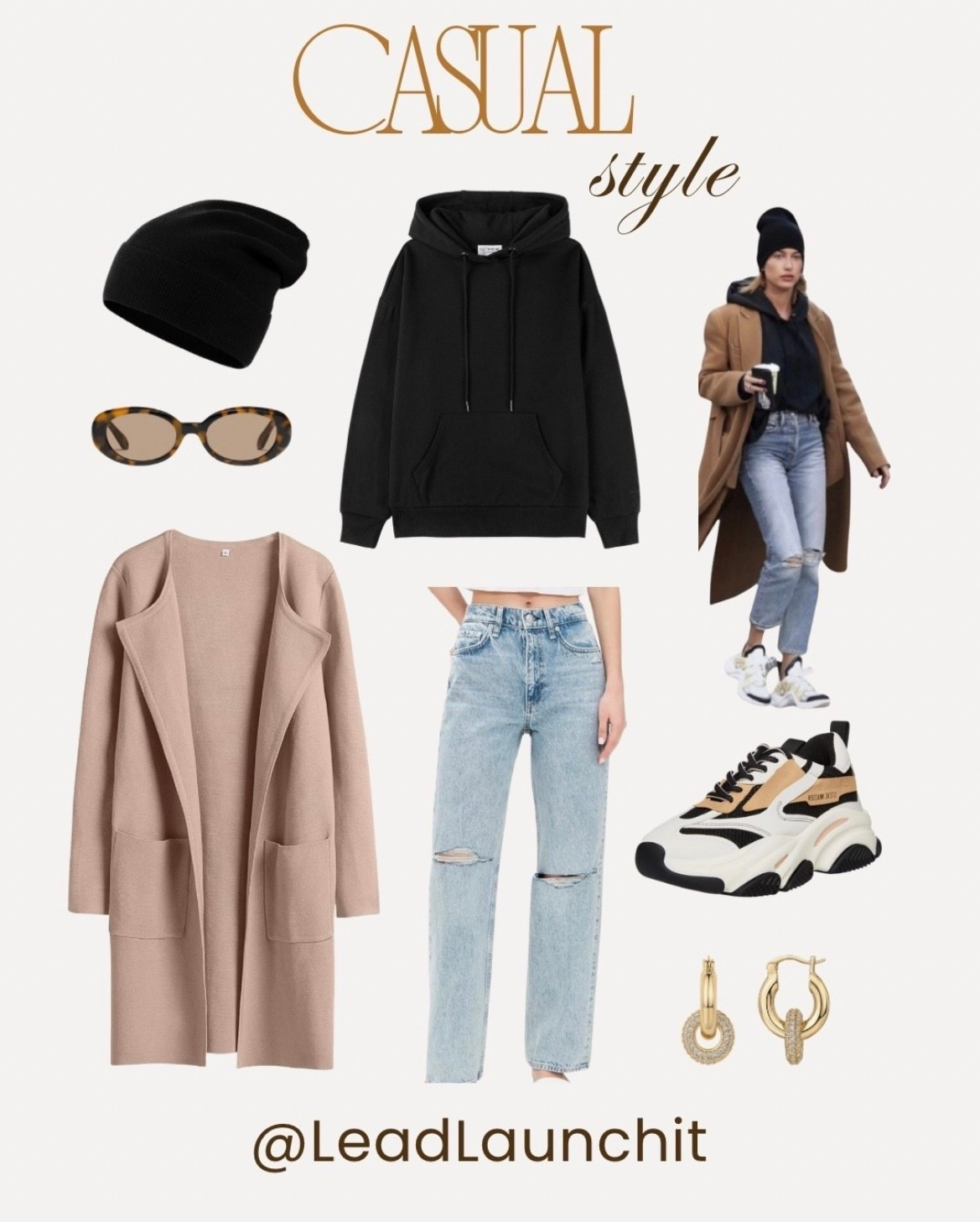 Effortless, everyday style you’ll actually wear on repeat 🤎
This cozy-chic outfit is the perfect mix of comfort and cool—layered, neutral, and totally on-trend. Every piece is affordable, easy to style, and linked for you!
Shop the full look now in my LTK & Amazon storefront before sizes sell out.

#ViralStyle #LTKFinds #AmazonFashion #NeutralOutfit #EverydayChic