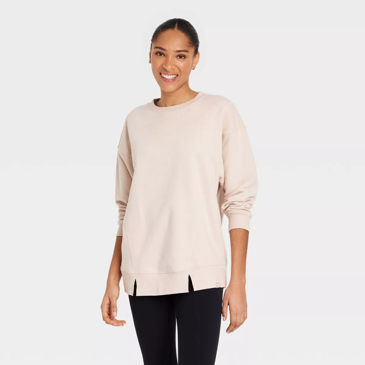 Women's French Terry Oversized Crewneck Sweatshirt - JoyLab™ | Target