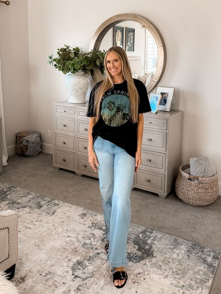 2 for $19.98 and the lookalike from Show Me Your Mumu is $68 for ONE! These are SO SO SO soft and cozy. 

These tees run true to size! I’m wearing an XL so I can also wear them with leggings and they’ll cover my bum. 

You do NOT need to spend a lot of money to look and feel INCREDIBLE!

I’m here to help the budget conscious get the luxury lifestyle.

Walmart fashion / Affordable / Budget / Women's Casual Outfit / Classic Style / Elevated Style / Spring / Classy / Graphic Tee 

#LTKtravel #LTKfindsunder50 #LTKsalealert