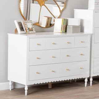 Baxton StudioRoni White 7-Drawer 47.6 in. Dresser(1)Questions & Answers (1) | The Home Depot