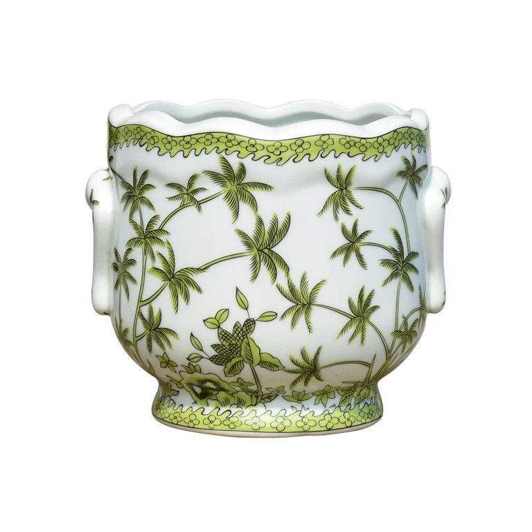 Spring Green Cache Pot | The Enchanted Home