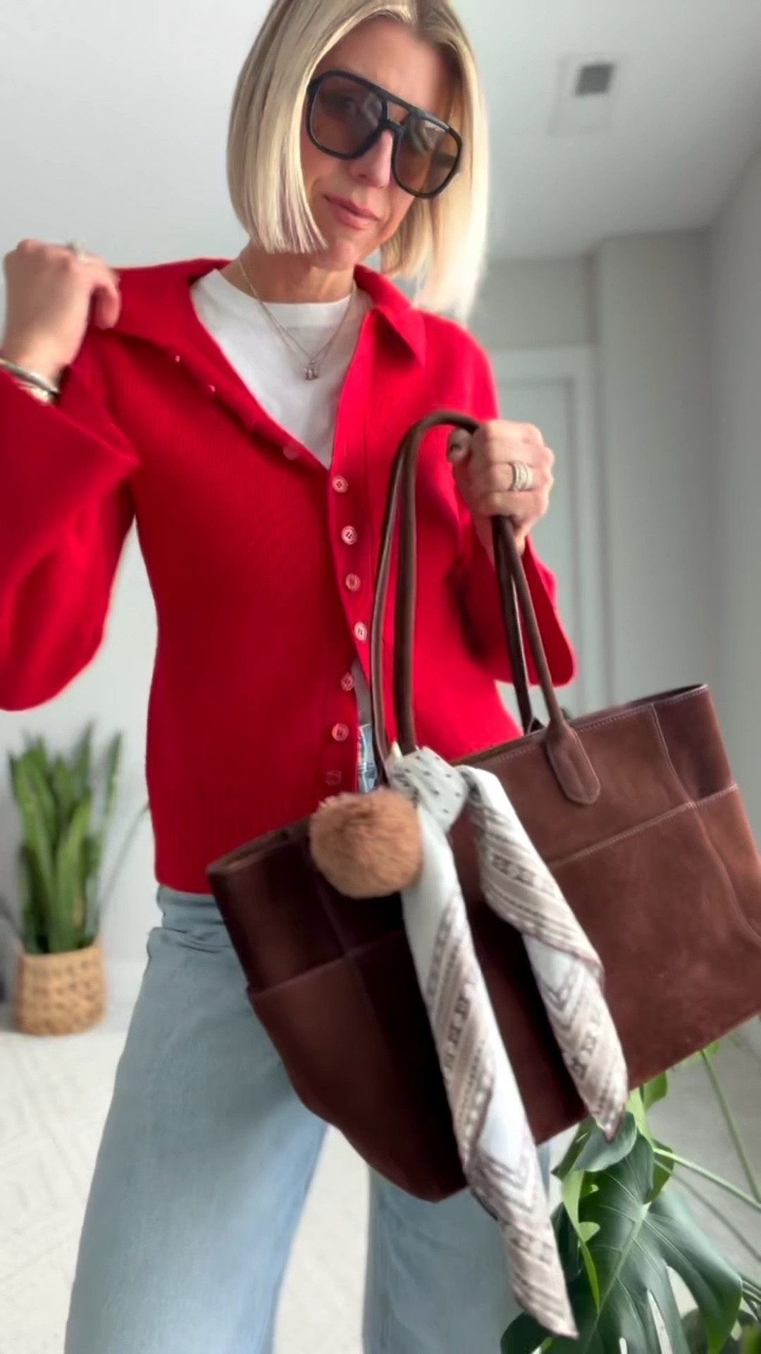 If you’re over 40 and living in jeans + a white tee… keep them.

Just elevate them.

The difference isn’t more clothes — it’s intentional layers and personalized details.

✨ A bold cardigan for instant polish
✨ A crisp button-down + cropped leather jacket for structure
✨ A relaxed cropped layer + chic sneakers for effortless weekends

And the most overlooked upgrade? Jewelry.

Layered gold. Meaningful pieces. A structured bag.
That’s what turns “basic” into personal.

You don’t need to overthink your spring wardrobe.
You need sharper styling.

I’ve linked my favorite versatile layers, elevated accessories, and everyday bags that instantly upgrade your favorite jeans + tee.

Save this for your next outfit reset 🤍

#LTKgrwm #LTKootd #LTKOver40