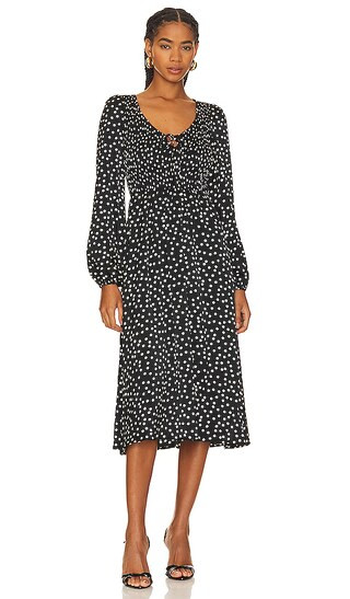 Nelli Dress in Onyx | Revolve Clothing (Global)