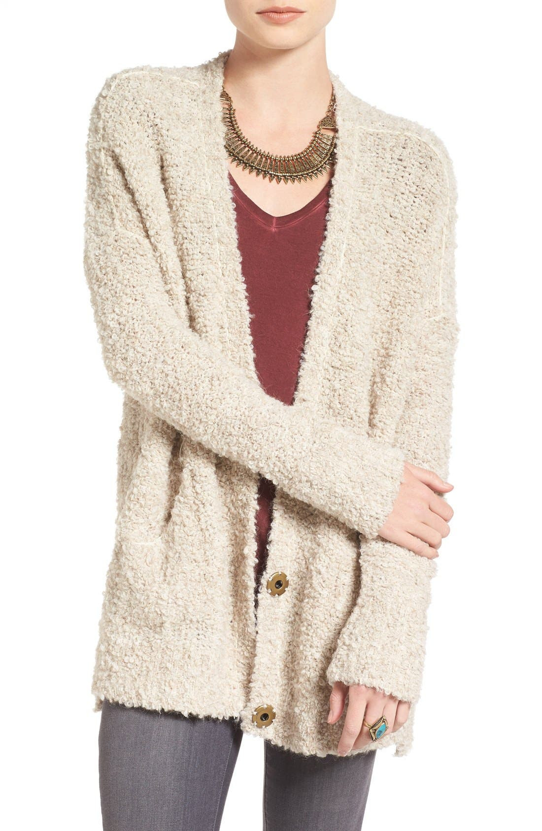 Bouclé V-Neck Cardigan | Nordstrom