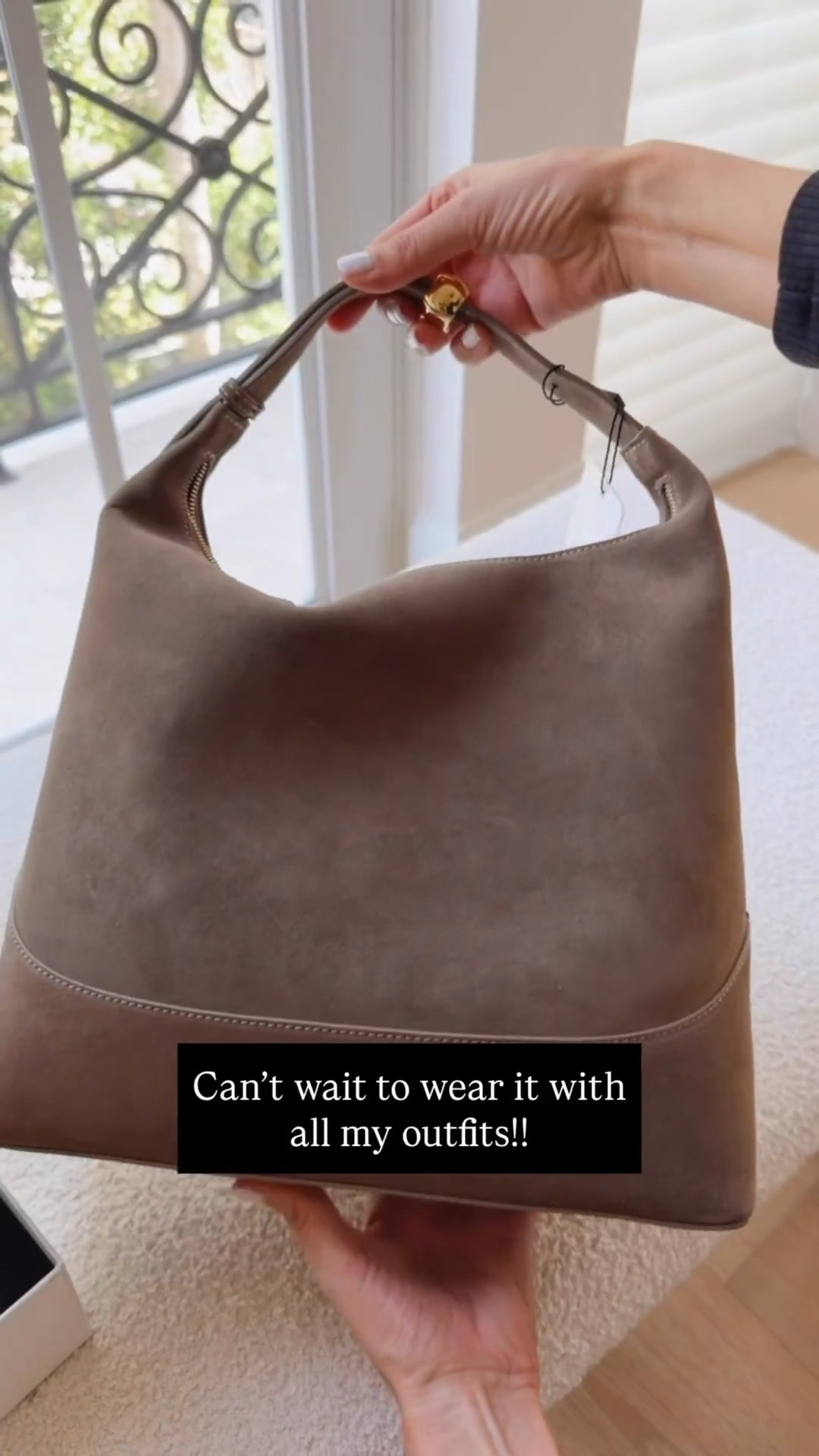 My newest suede bag 
Perfect staple for fall and winter, has a adjustable shoulder strap with metallic detail and zipper closure, spacious, and versatile.

#LTKOver40 #LTKU #LTKootd