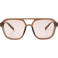 ADE WU Retro Aviator Sunglasses for Women Men Vintage Fashion 70s Stylish Square Aviators gafas d... | Amazon (US)