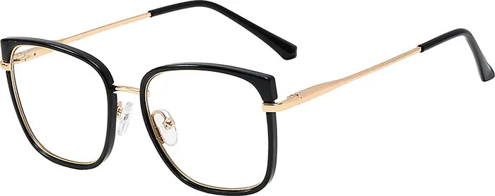 Sahara 53mm Square Blue Light Blocking Glasses | Nordstrom