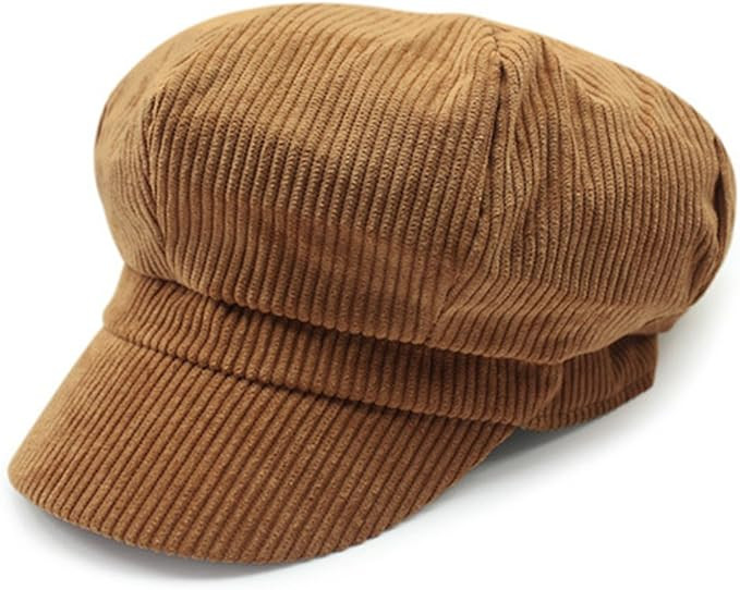 ZLSLZ Women's Retro Peaked Ivy Newsboy Paperboy Gatsby Cabbie Painter Cap Hats | Amazon (US)