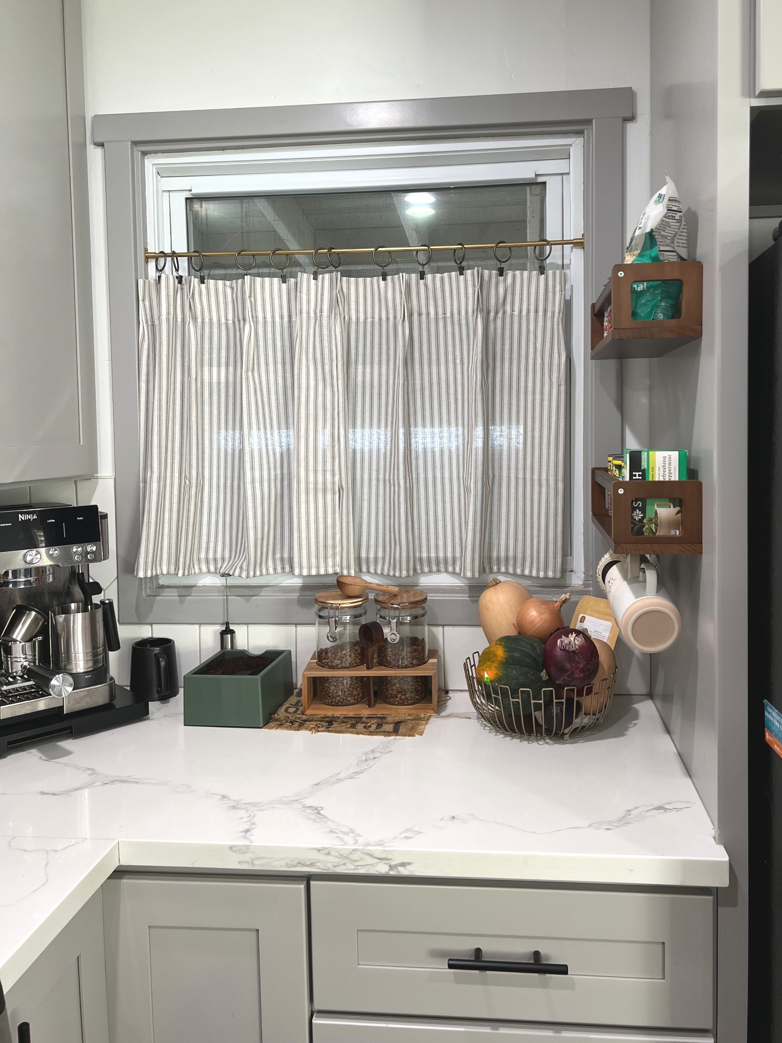 Adding some pantry shelving to our small kitchen & coffee bar! 

#LTKGiftGuide #LTKHome