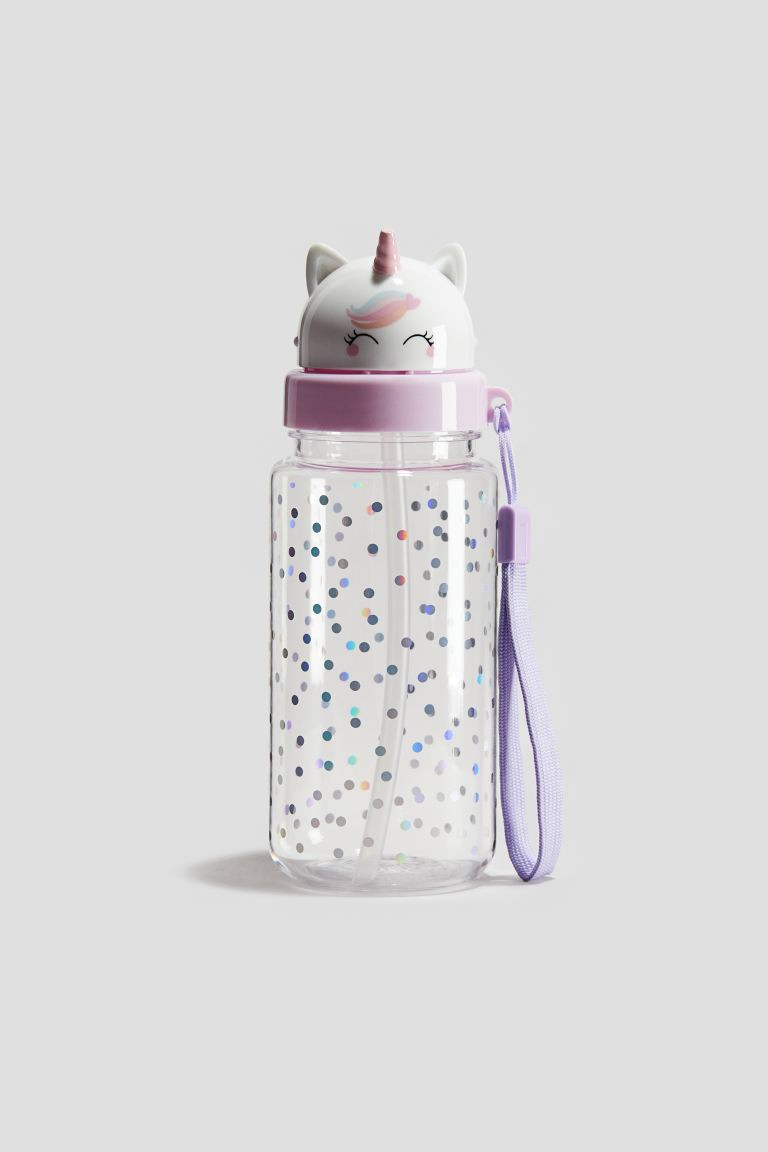 Water Bottle - Mauve/floral - Kids | H&M US | H&M (US + CA)