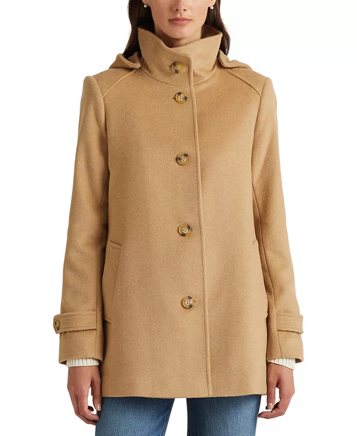 Women's Hooded Walker Coat, Created for Macy's | Macys (US)