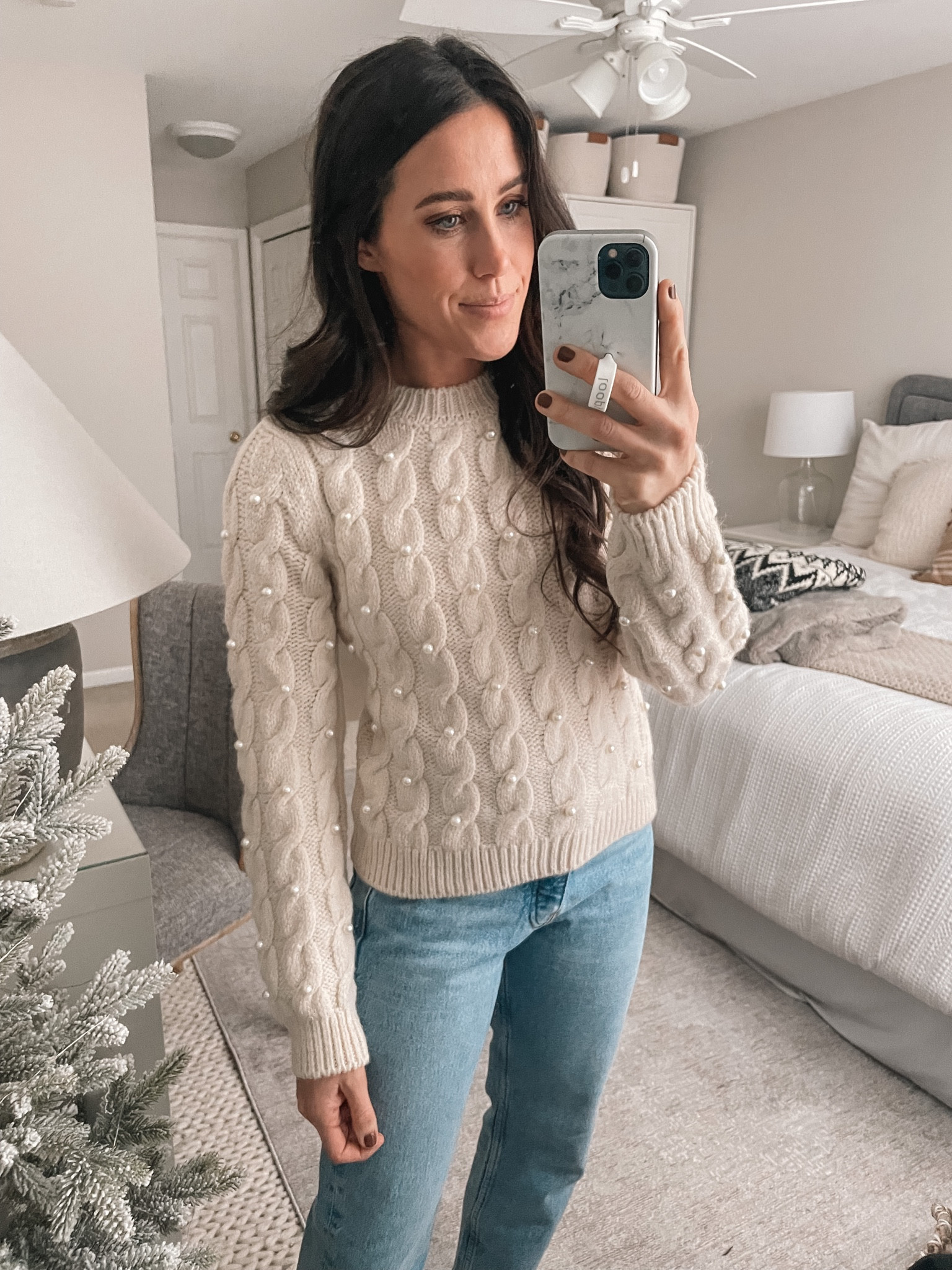 Mango Cable Sweater 

#LTKCyberweek #LTKHoliday #LTKGiftGuide