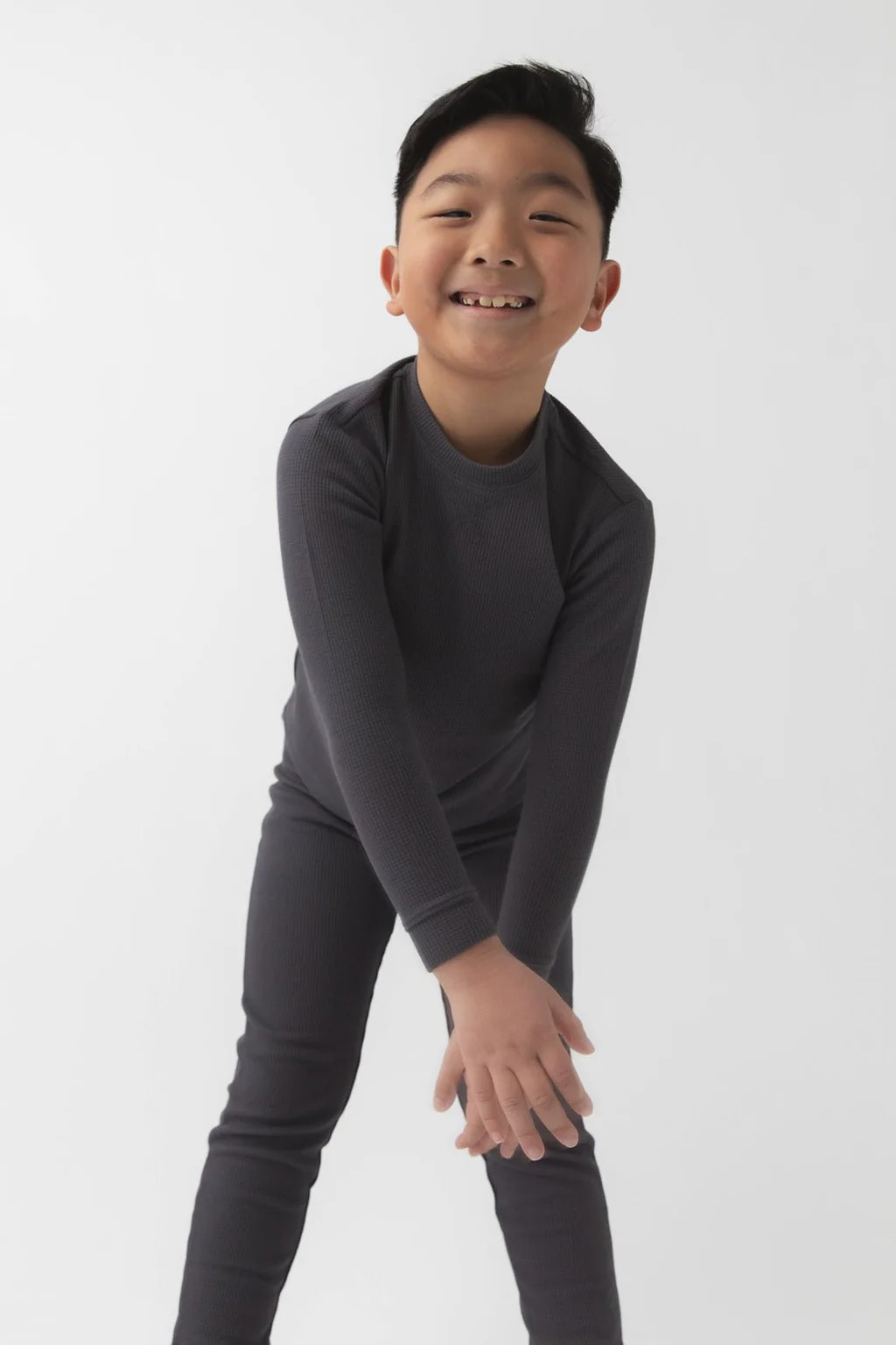 Children's Bamboo Waffle Knit Base Layer Set | Cozy Earth