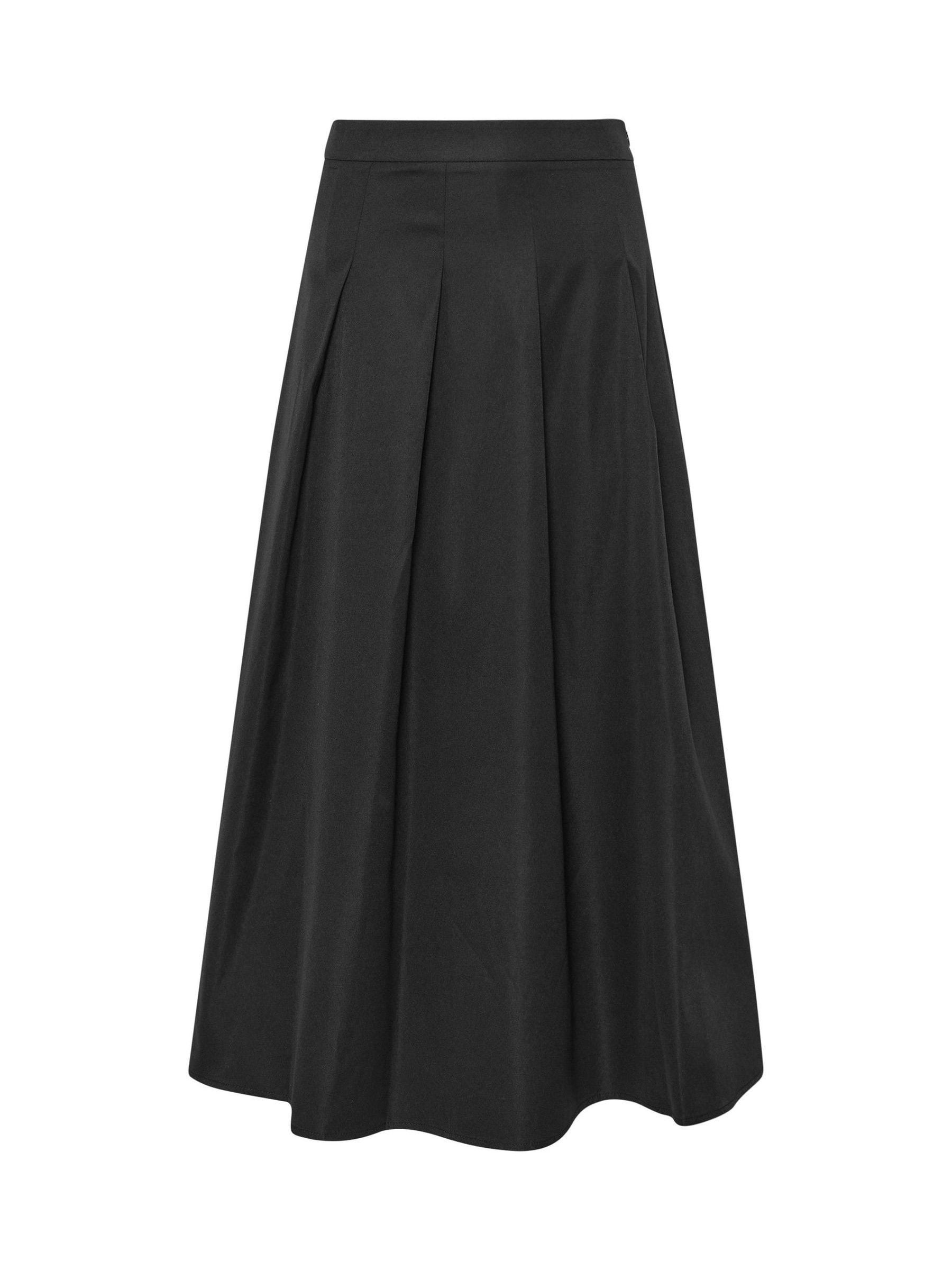 pixiegirlpetite PixieGirl Petite Black Pleated Full Midaxi Skirt | Next US
