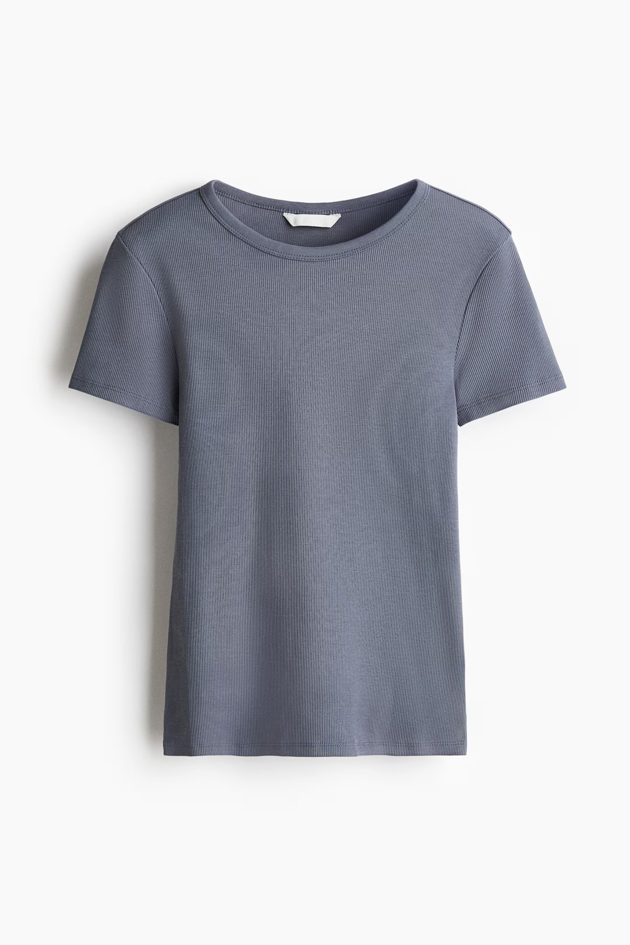Ribbed T-shirt | H&M (UK, MY, IN, SG, PH, TW, HK)
