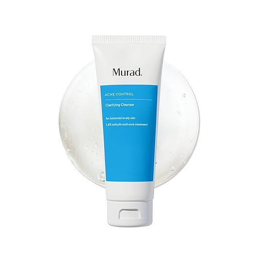 Murad Acne Control Clarifying Cleanser – Salicylic Acid & Green Tea Formula for Acne, Deep Pore... | Amazon (US)
