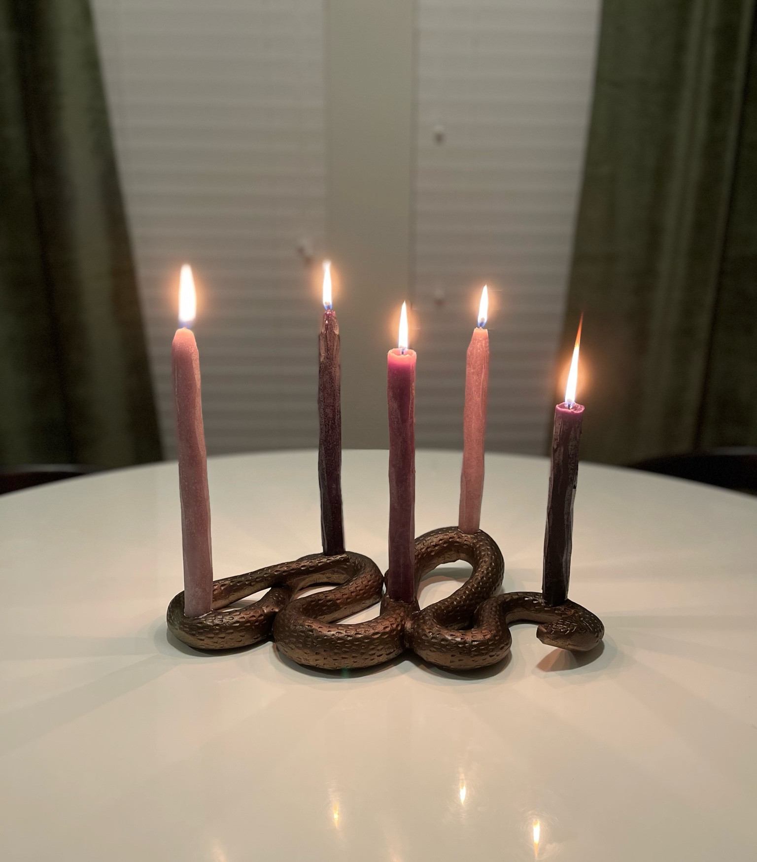 Snake Candelabra 🐍 (part of the Halloween collection and almost sold out) 

#LTKunder100 #LTKhome #LTKSeasonal