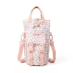 Blogilates Water Bottle Sling - Cream Floral | Target