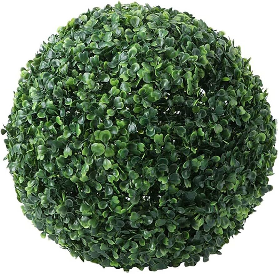 URMAGIC Artificial Plant Topiary Ball,11/14 Inch Faux Boxwood Balls,Hanging Faux Plants Balls,Gar... | Amazon (US)
