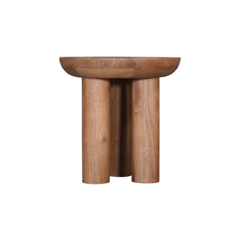 Hailie Solid Wood 3 Legs End Table | Wayfair North America