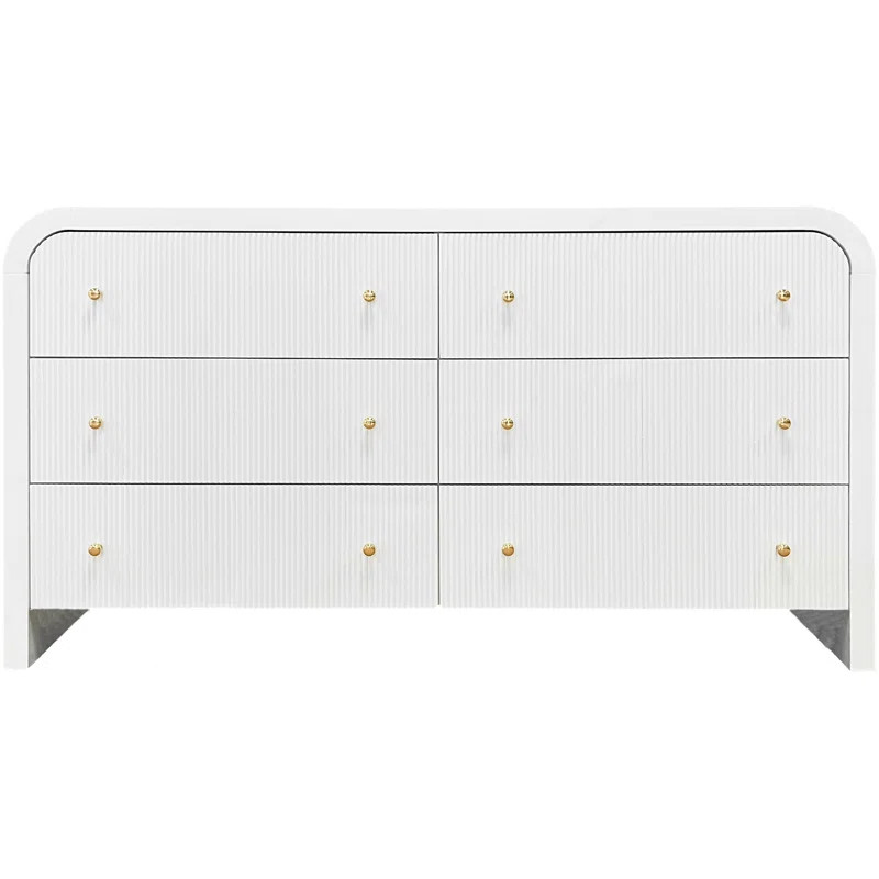 Liabella 6 Drawer 62" W Double Dresser | Wayfair North America