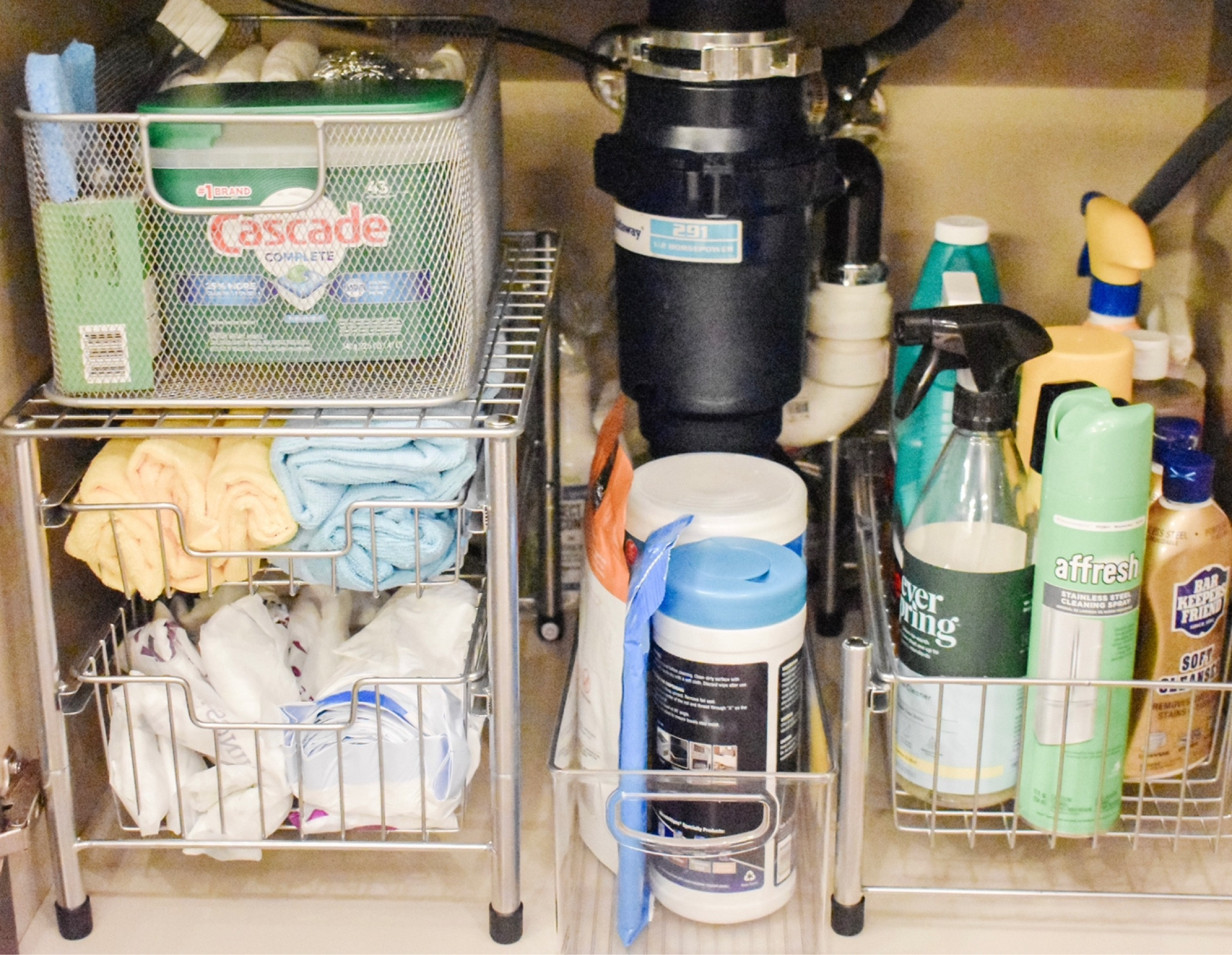 Under Sink Organization

#kitchenorganization #organizer #thecontainerstore #cleaning #sponge #dishsoap #cleaners #momease 

#LTKunder50 #LTKhome