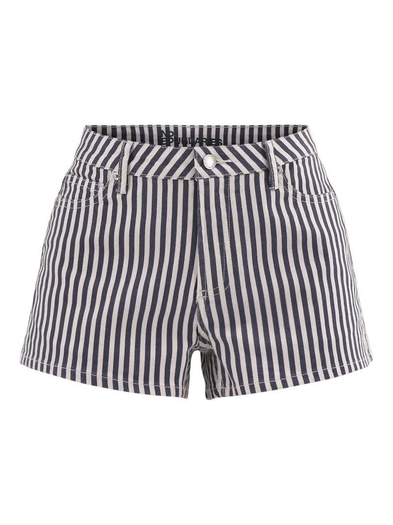 No Boundaries Denim Shorts, 3'' Inseam, Women's and Women's Plus | Walmart (US)