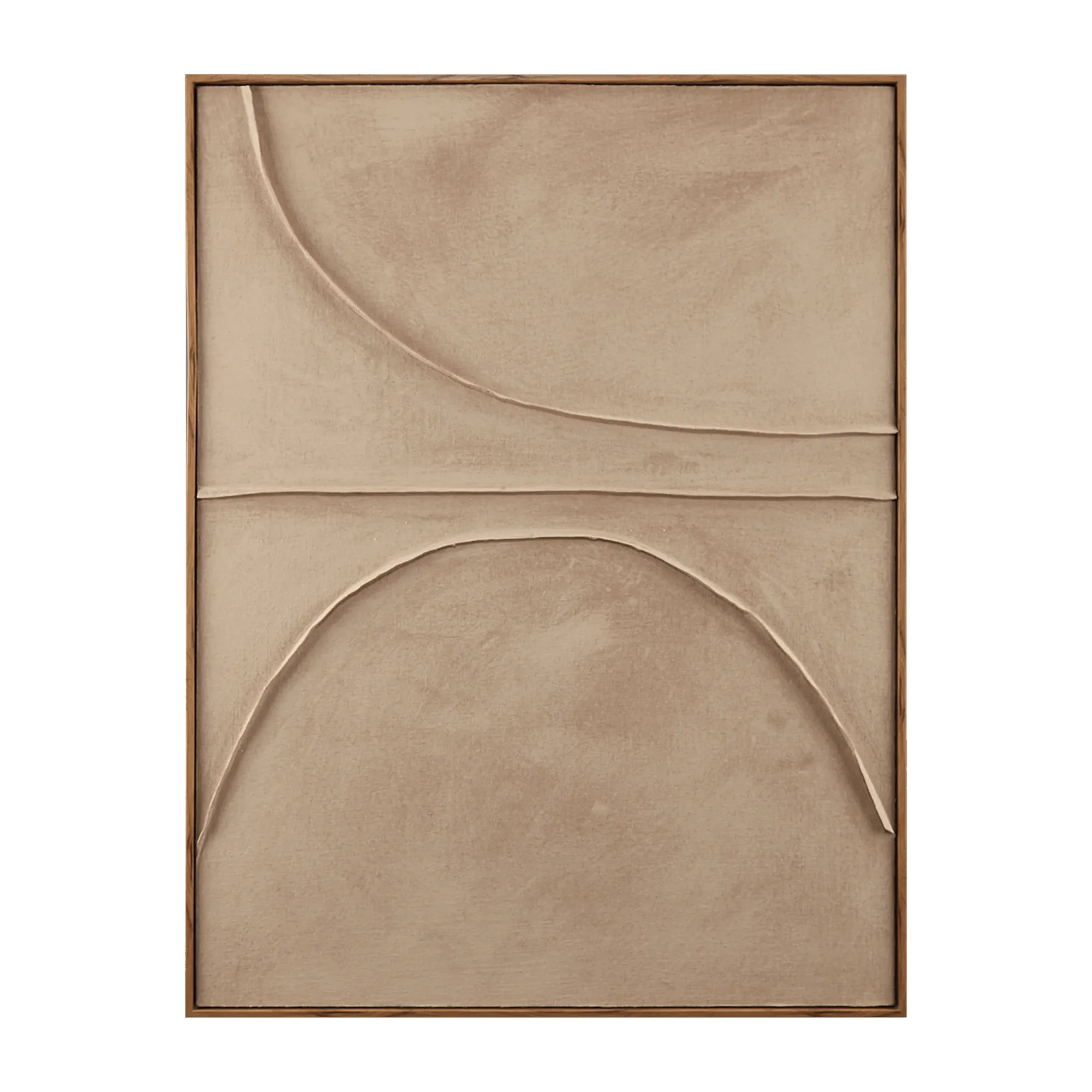 Sand Curves Framed Art | Bouclair