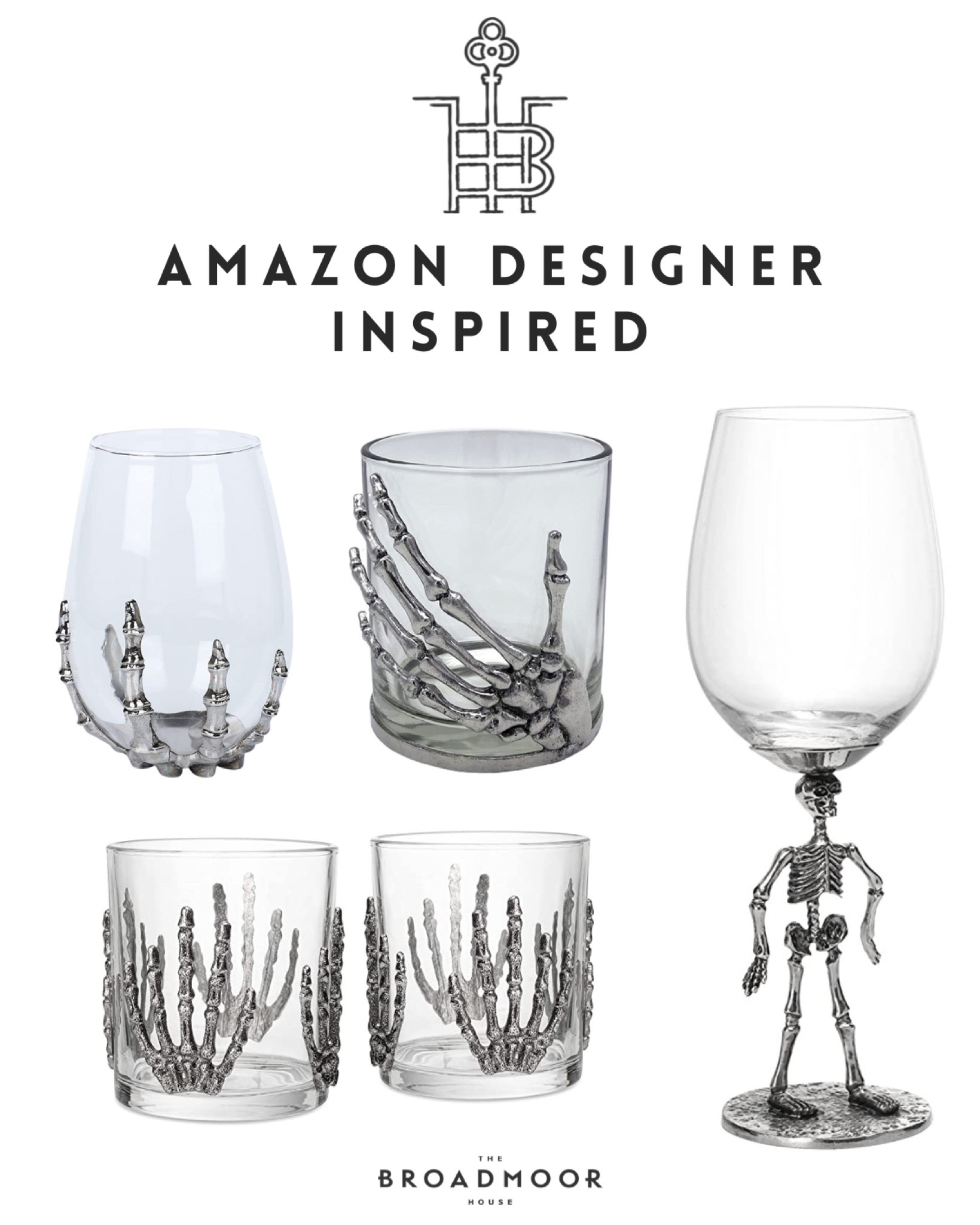 Amazon halloween pottery barn inspired skeleton glasses!

Fall decor, home decor, pumpkins, gold, neutral decor, bedroom, coffee table, living room, bathroom, dining room, dining table, kitchen, console table, rug, master bedroom, nightstand, dresser, bedroom decor, halloween decor, bathroom decor, home office, wall art, desk, mid century modern, farmhouse, restoration hardware, Pottery Barn, black-and-white, gold hardware, transitional

Halloween front porch, Halloween styling, Halloween party, fall decor, witch hats, white painted brick, modern house, modern farmhouse, extra white, Sherwin-Williams, target Halloween, bat decor, Halloween party decor

#LTKstyletip #LTKhome #LTKSeasonal