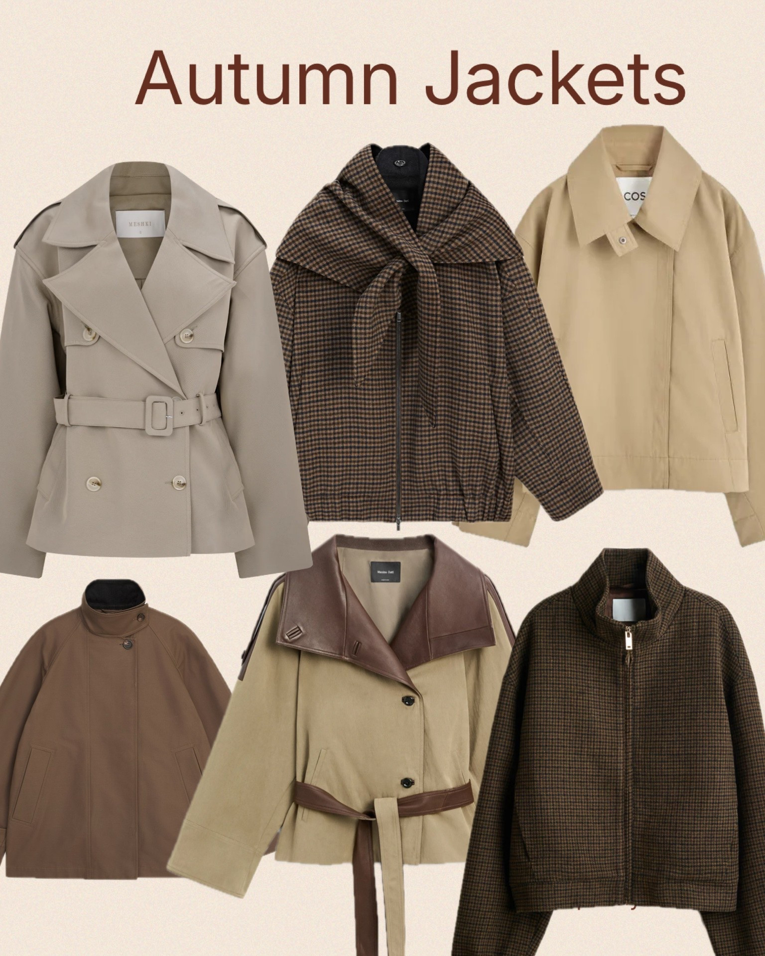A selection of my favourite High Street Autumn jackets

#LTKautumn