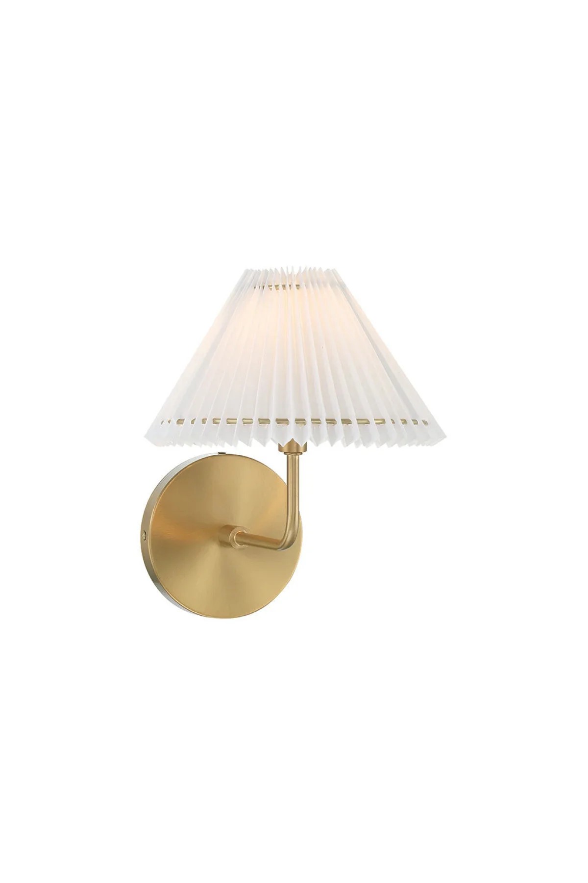 Wyeth Wall Sconce - Natural Brass | THELIFESTYLEDCO