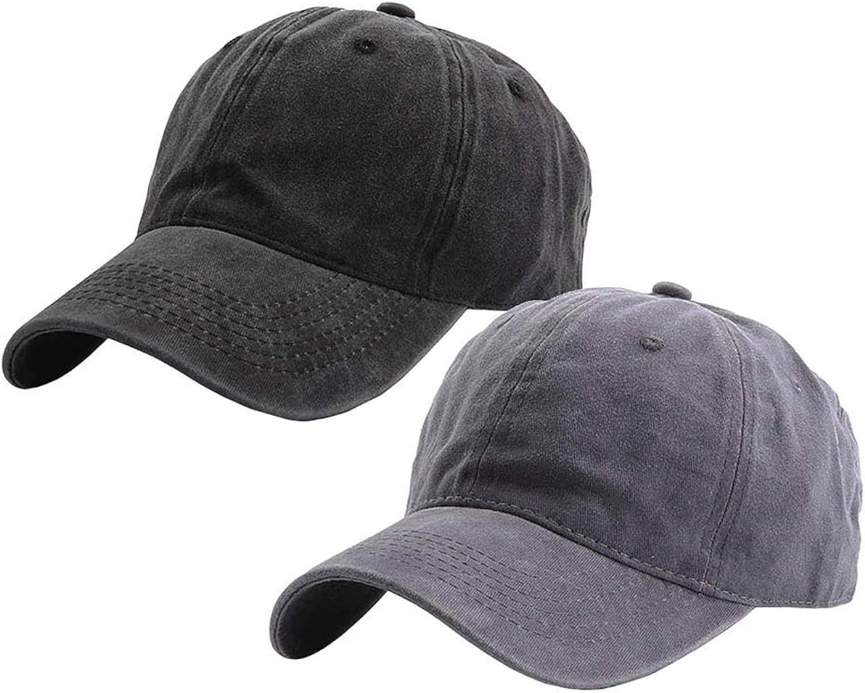 Kids Distresed-Washed Baseball Hat Infant Toddler Baby Boy Cotton Hats Distresed for 2-8 Years | Amazon (US)