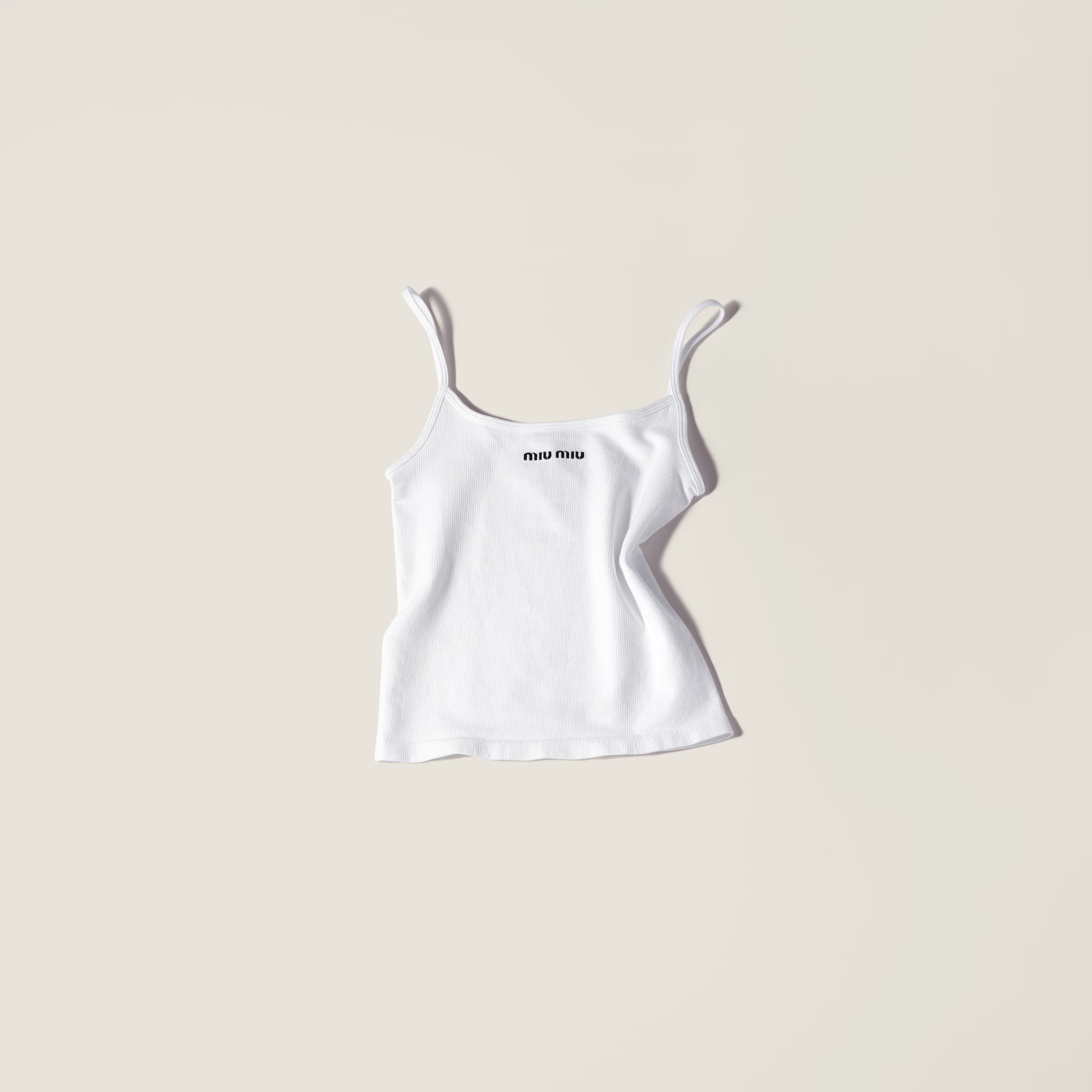 Seamless top $ 550NOT AVAILABLE ONLINE | Miu Miu US