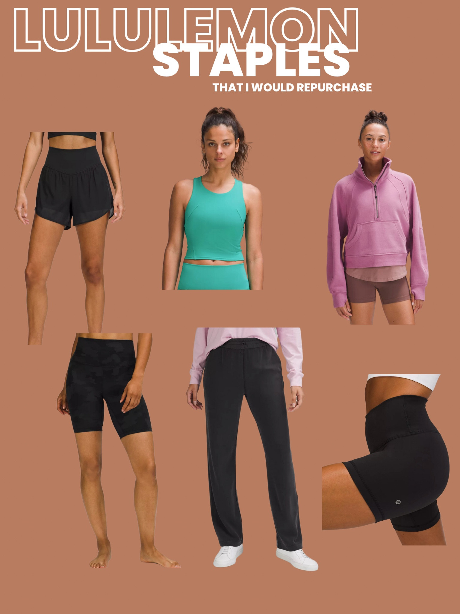 We all know Lululemon can be super expensive so these are my current favs that I would spend my money on!! There’s a lot of good dupes out there today but I stand by these items!! 

RUN because tons of these items are ON SALE NOW!! Perfect staples for back to school, everyday wear, or working out! 

#LTKBacktoSchool #LTKfitness #LTKSale
