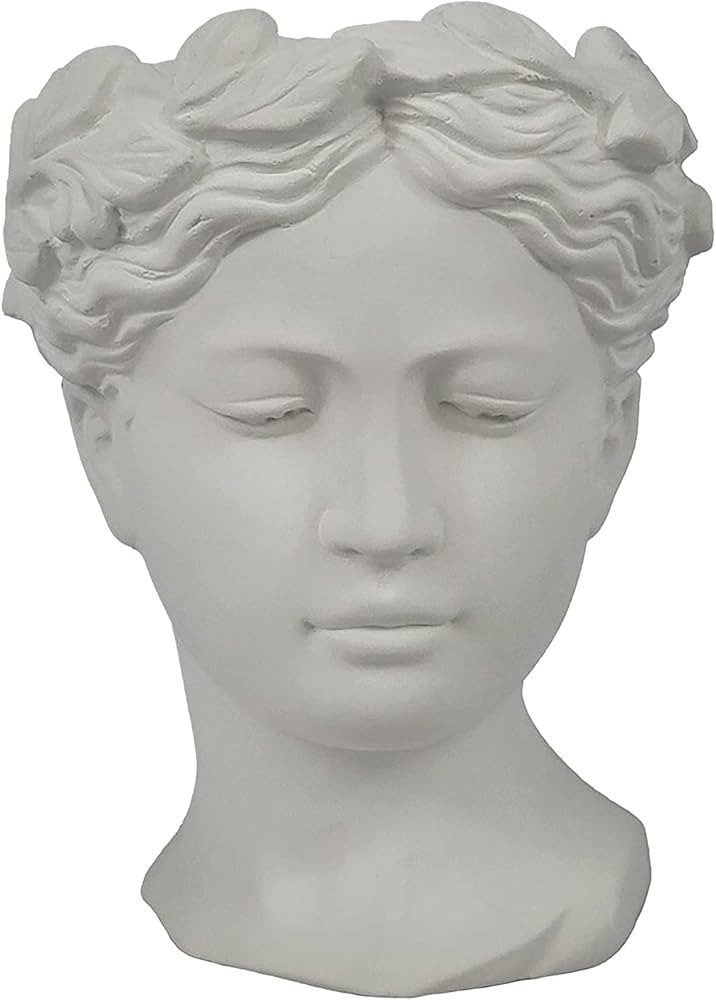 Coliseum Studio Inc. Medium Goddess Planter - Flower Pot with Drainage - Indoor Outdoor Decorativ... | Amazon (US)