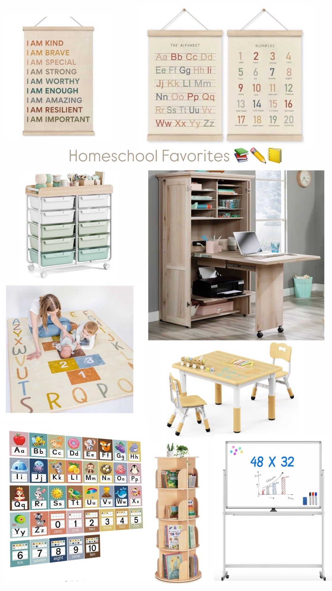favorite homeschooling finds ✏️