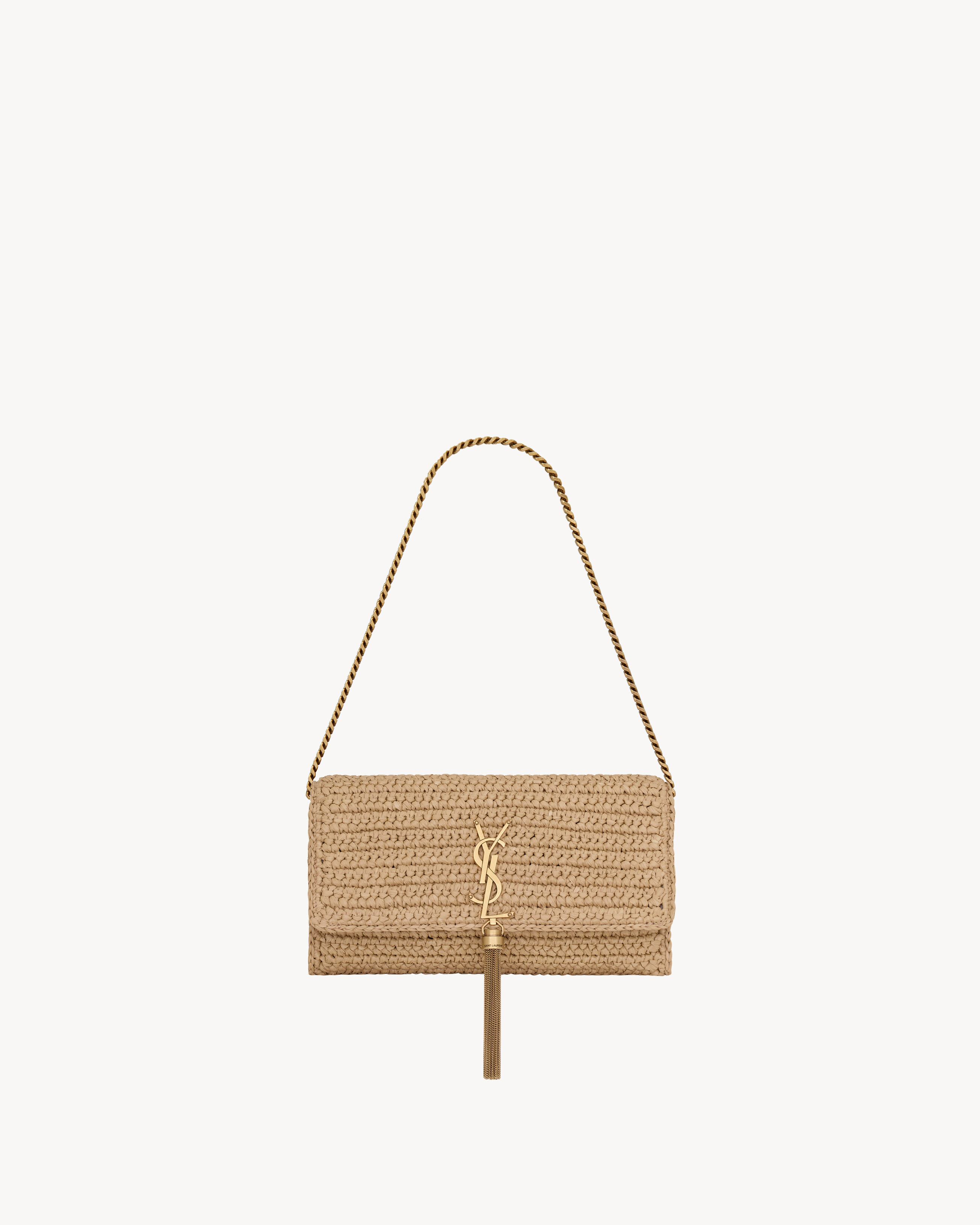 kate 99 tassel in raffia | Saint Laurent Inc. (Global)