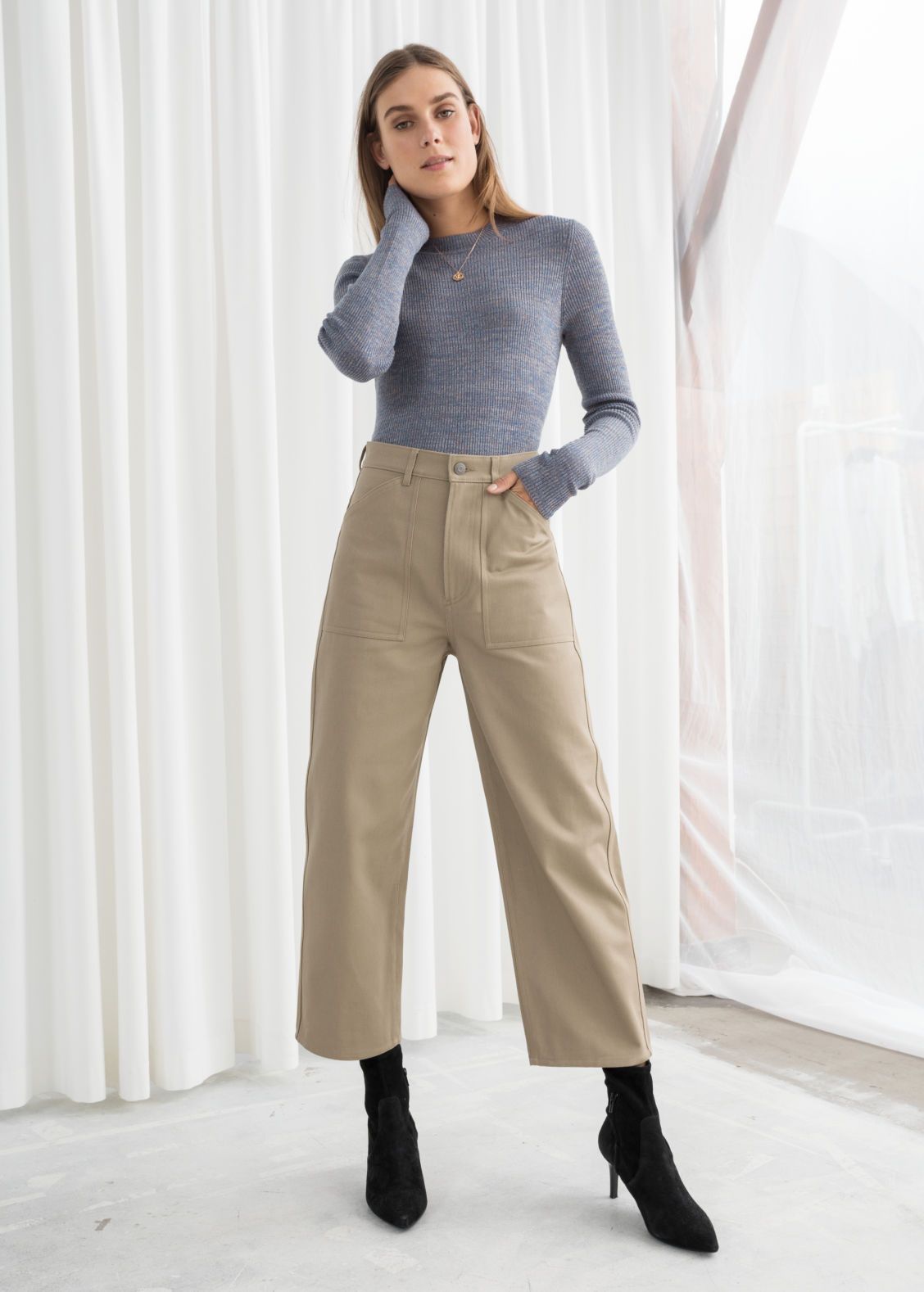 Workwear Culotte Trousers | & Other Stories (EU + UK)