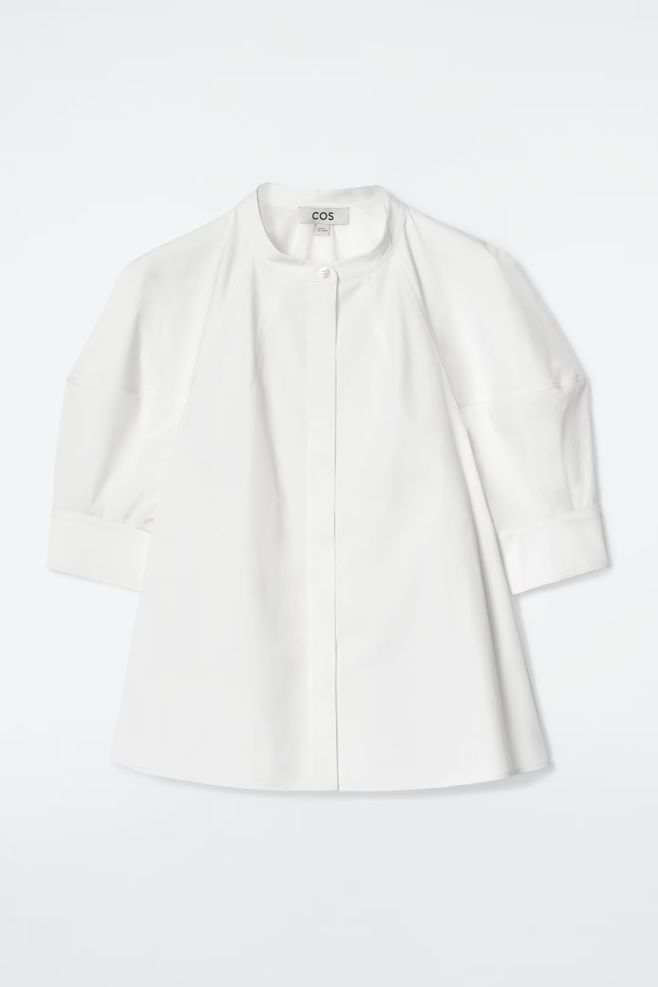 BLUSE MIT PUFFÄRMELN - WEISS | COS | COS (EU)