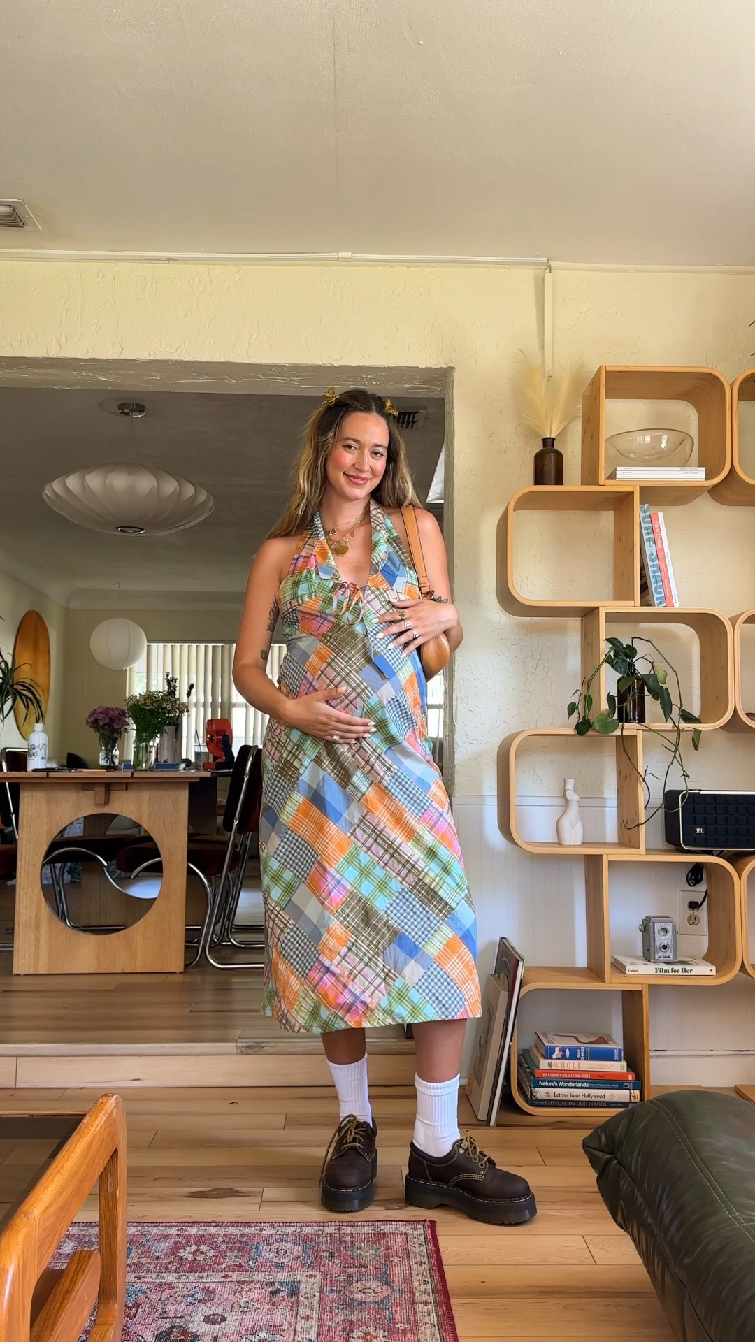 PATCHWORK DRESS 🌸🌿☀️