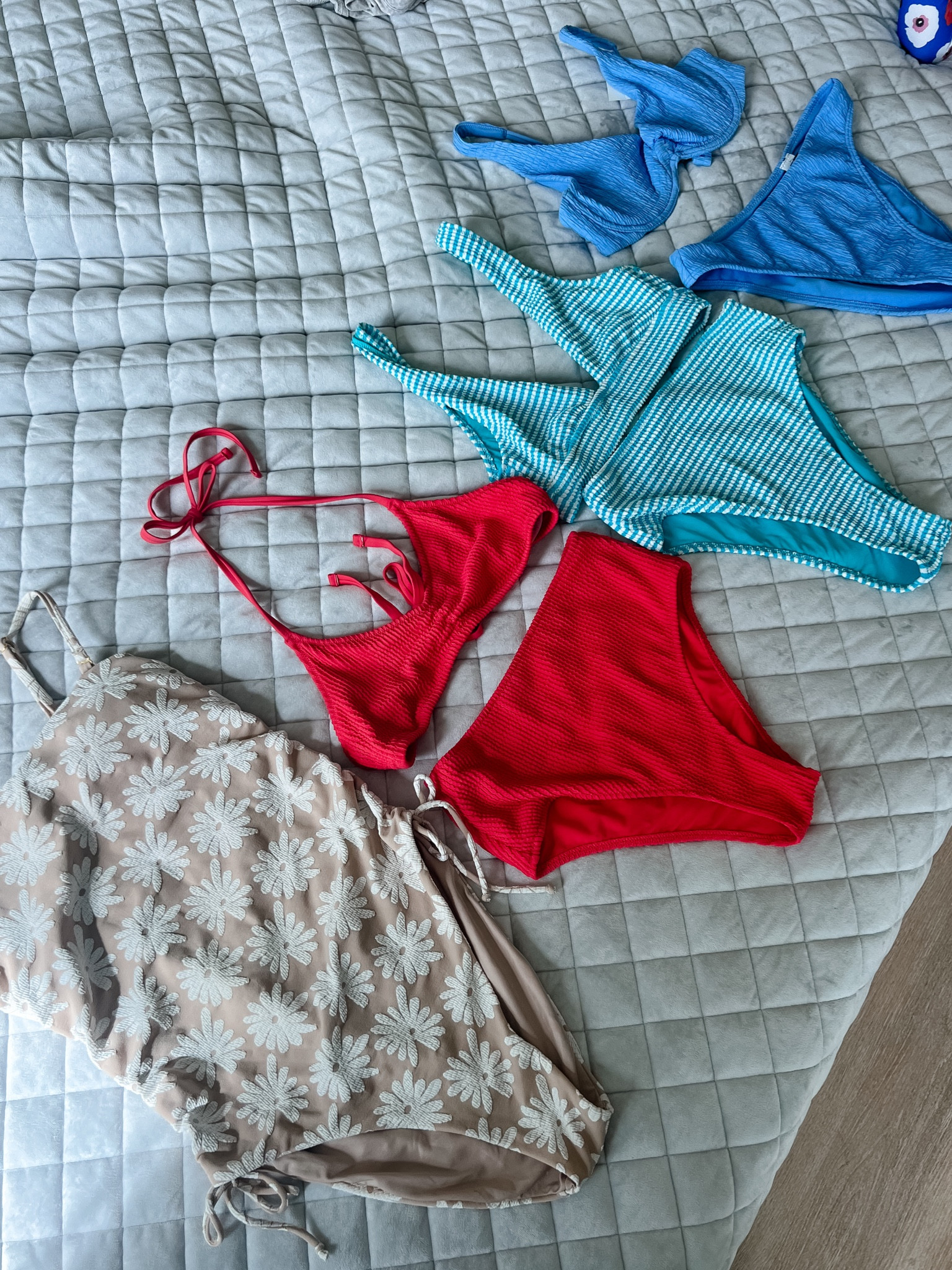 Affordable swim suits that are still good quality. High waisted bottoms and mom approved!

#LTKswim #LTKsalealert #LTKtravel