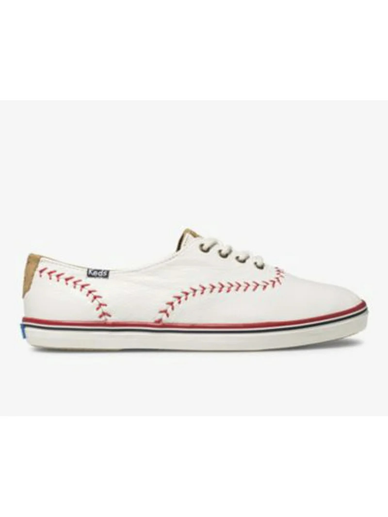 Keds Champion Pennant Leather Sneaker Women Off White | Walmart (US)