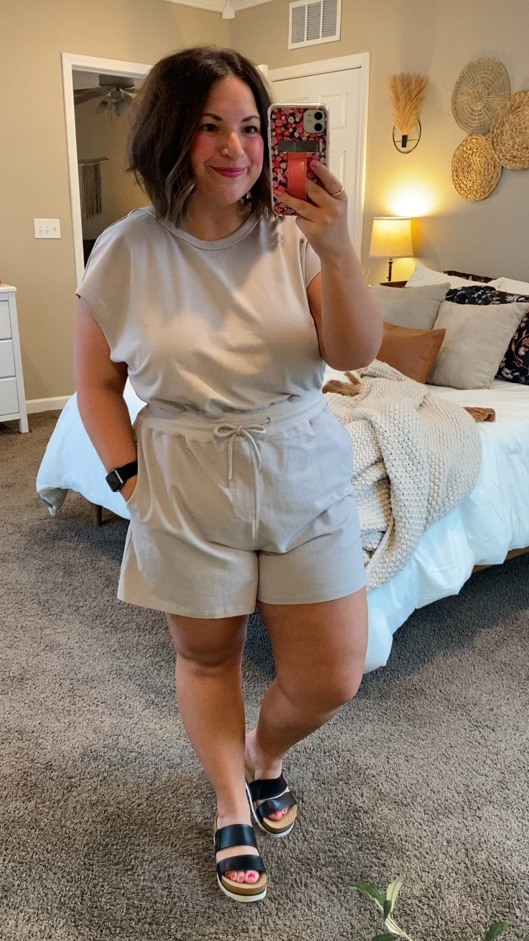 Elevate your casual style with this super comfy shorts romper from Amazon! Perfect for those laid-back days, it's lightweight, breathable, and ready for anything. Dress it up with your favorite accessories or keep it simple for an effortless look.

sandals: fit true to size // wearing a 5
romper: fits true to size // wearing a large 

 #LTKMidsize #LTKFindsUnder50 #LTKStyleTip
